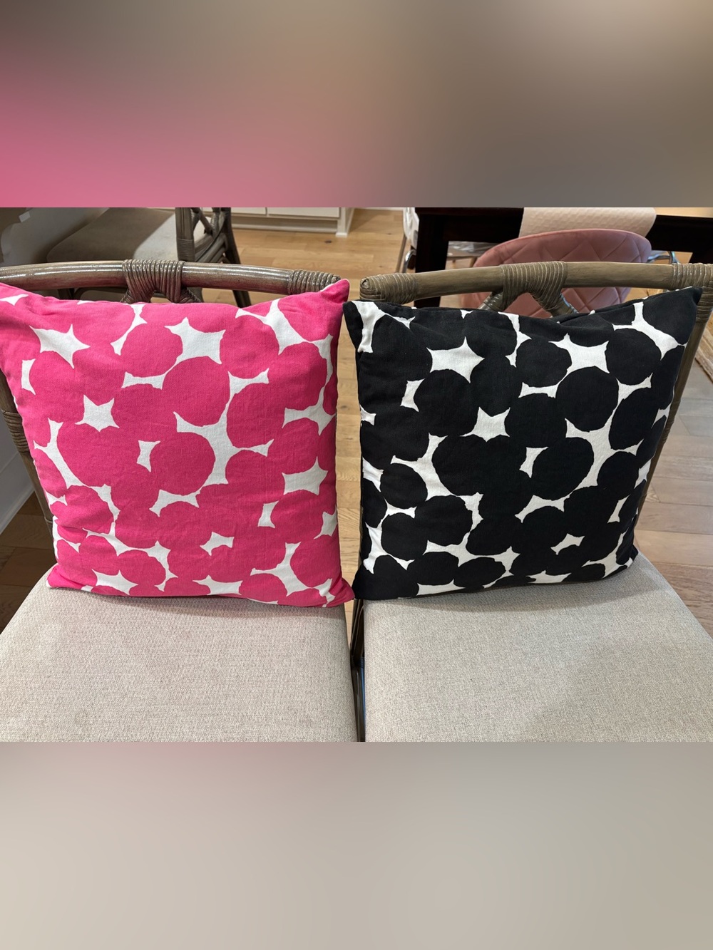 Kate Spade throw pillows